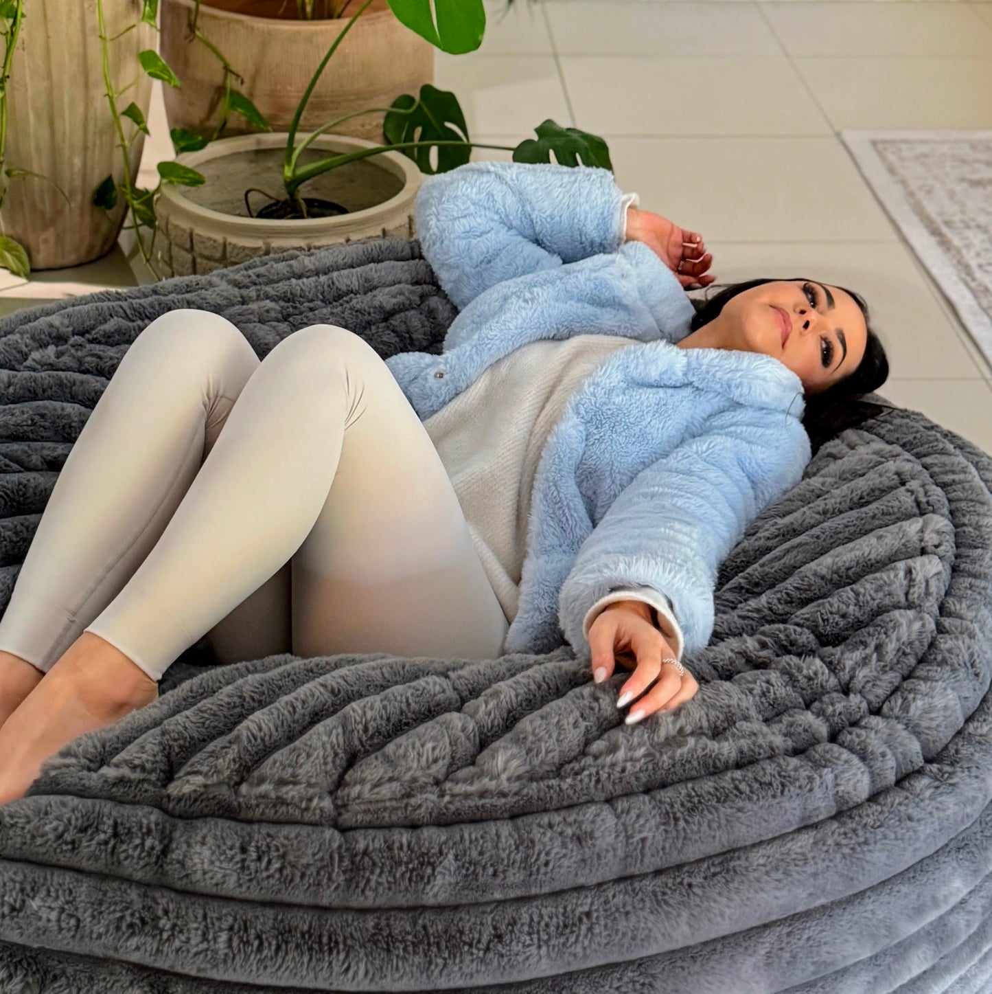 Winter Fur Beanbags