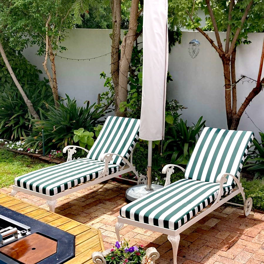 Pool Lounger Cushion Sets (2)