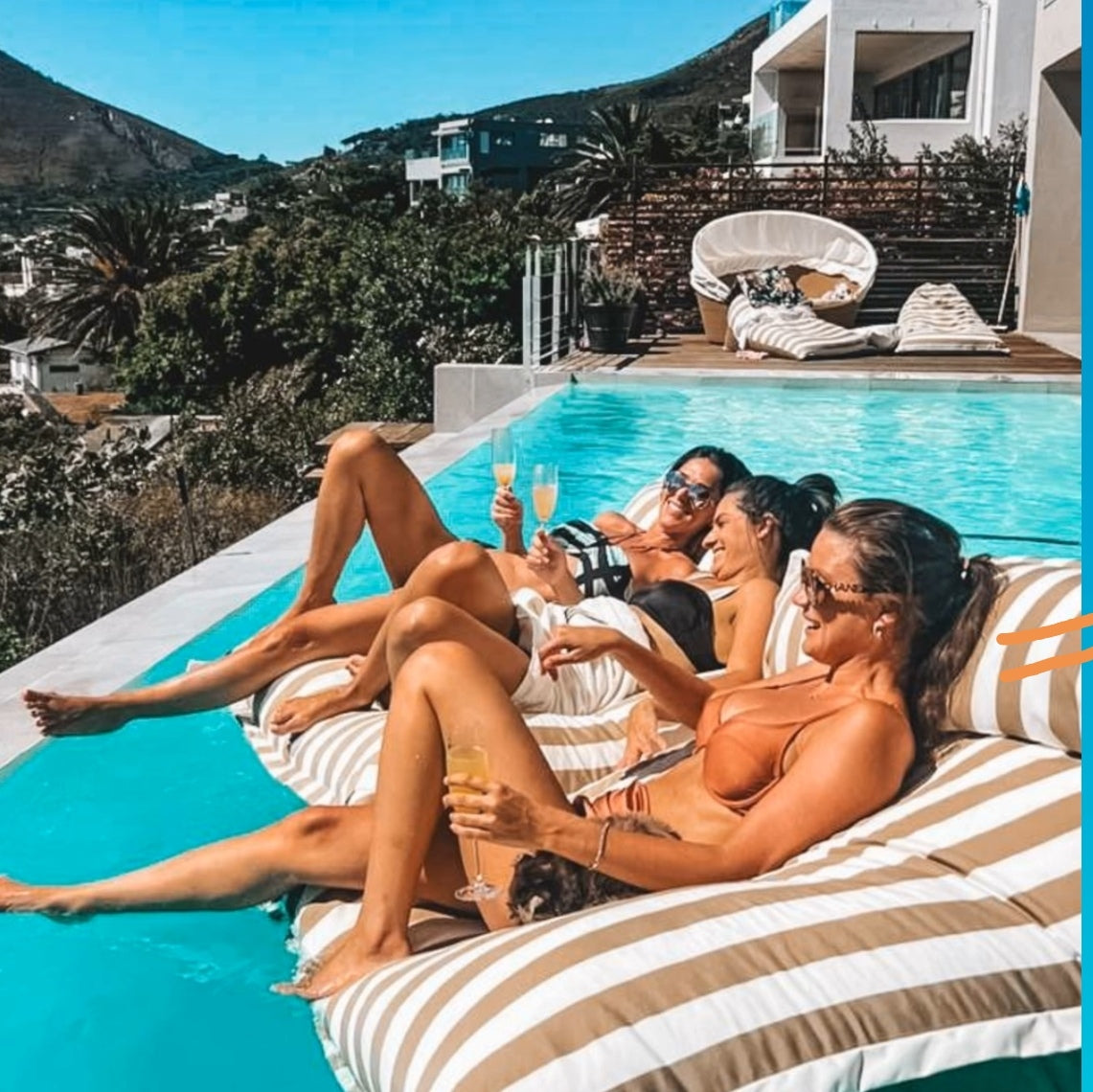 Aqua Loungers with Cushion - Covers