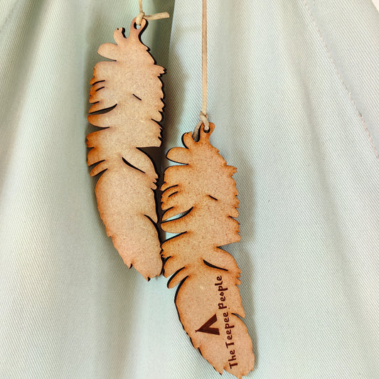 Wooden Feathers