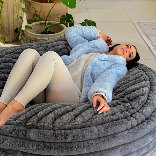 Winter Fur Beanbags