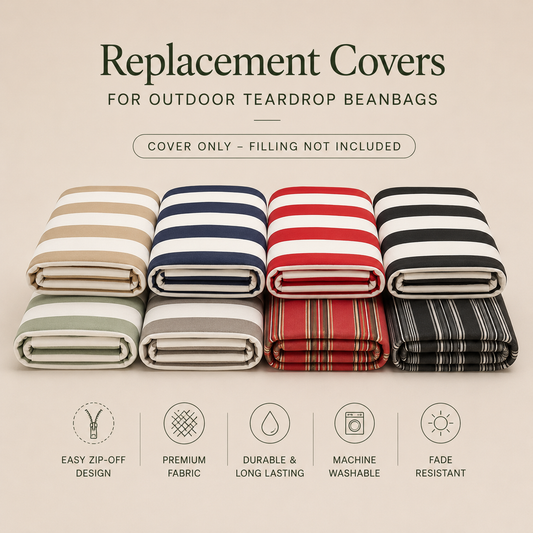 Replacement Covers for Outdoor Teardrop Beanbags