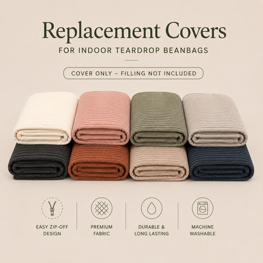Replacement Covers for Indoor Teardrop Beanbags