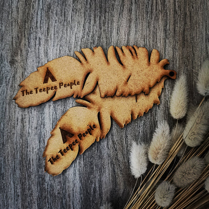 Wooden Feathers